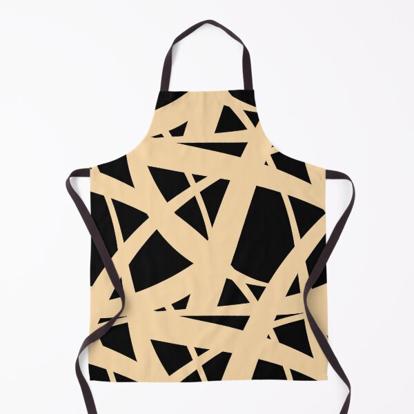Item preview, Golden Yellow and Black Abstract Mosaic Pattern 3 Coordinates w/ Behr 2022 Popular Color Corn Stalk M290-3 designed and sold by ColorOfTheYears.