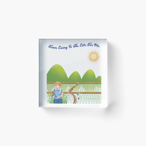 Item preview, Farm Living Is The Life For Me designed and sold by omegaplus.