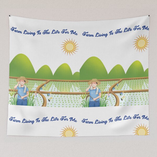 Item preview, Farm Living Is The Life For Me designed and sold by omegaplus.