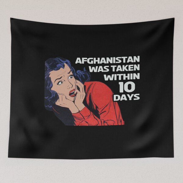 Item preview, Vintage Afghanistan Taliban Scared Woman Gift designed and sold by TheAplus.
