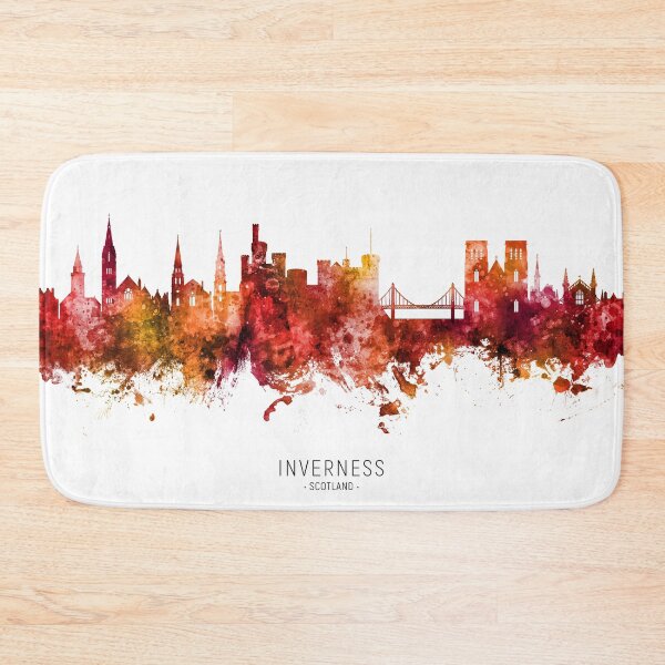 Item preview, Inverness Scotland Skyline designed and sold by ArtPrints.