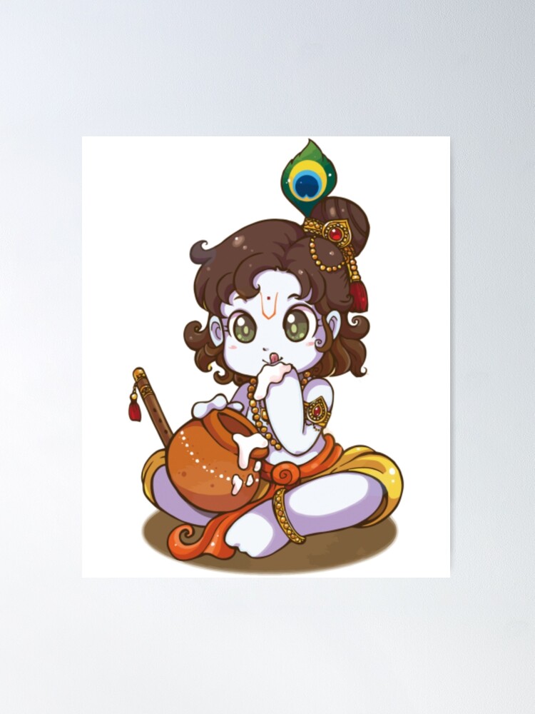 Krishna T-ShirtNatkhat Kanha Krishna T-ShirtNatkhat Kanha