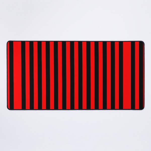 Item preview, Thin Vertical Red Stripes on Black Easy Simple Costume designed and sold by that5280lady.