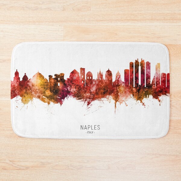 Item preview, Naples Italy Skyline designed and sold by ArtPrints.
