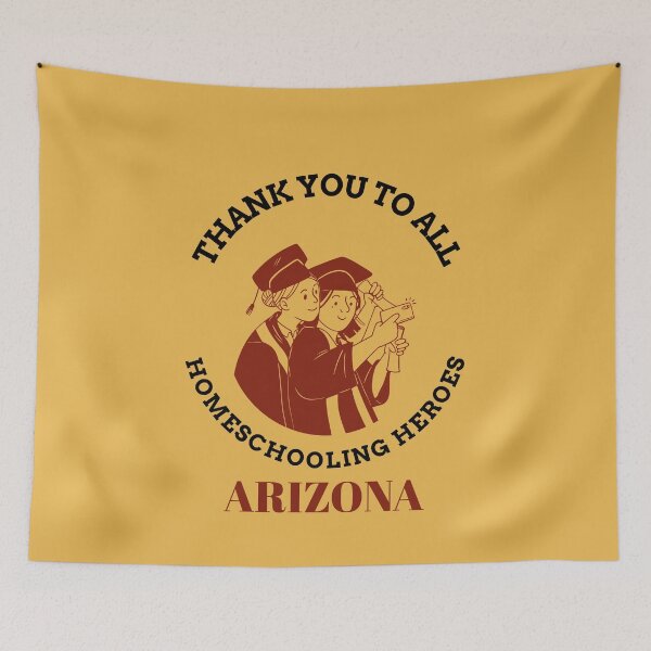 Item preview, Thank you to all Arizona Homeschooling heroes. designed and sold by Analee & K.