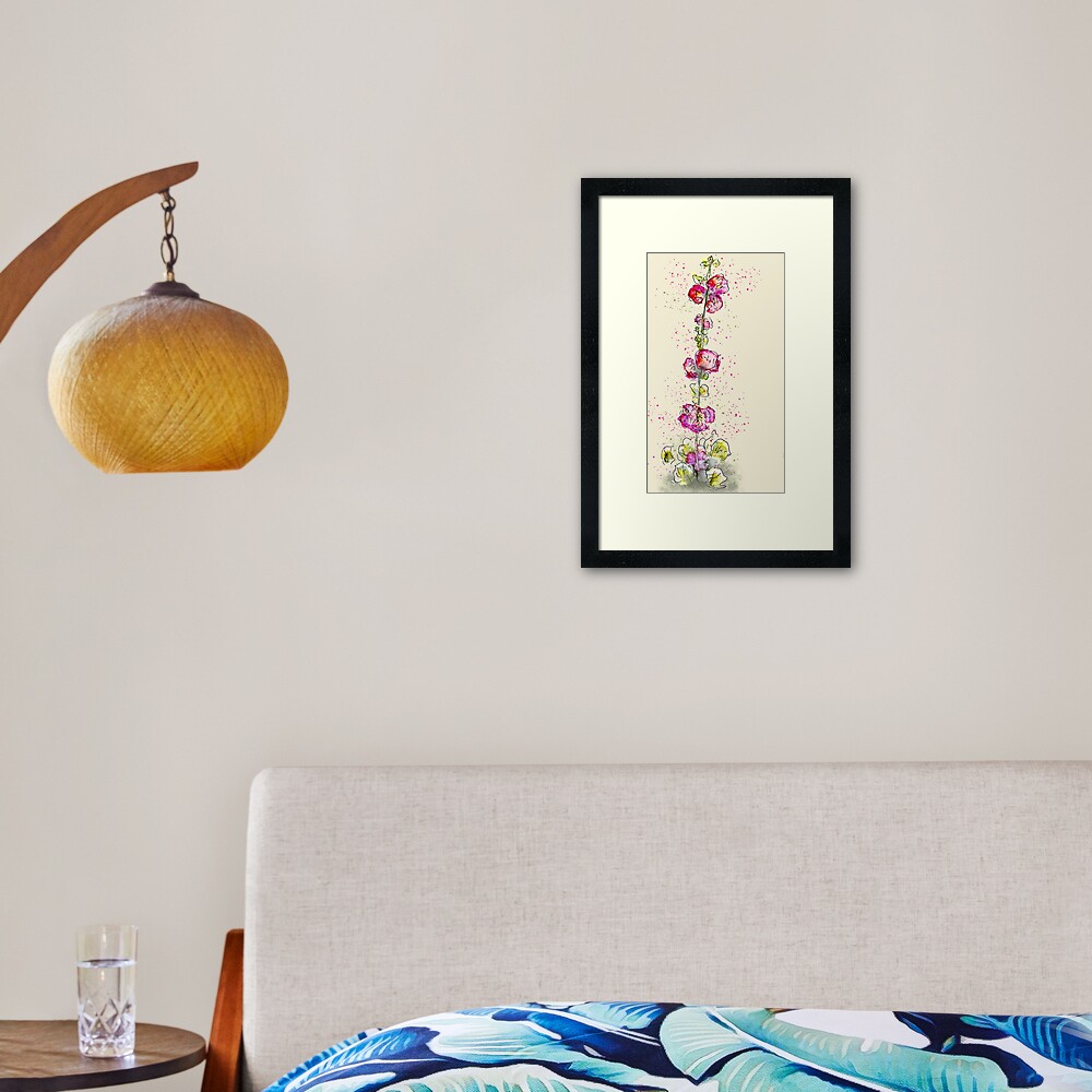 Item preview, Framed Art Print designed and sold by ClareWalkerArt.