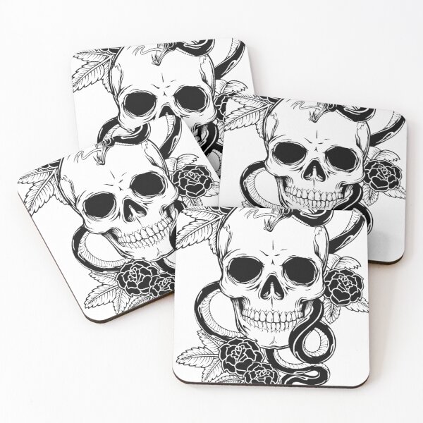 Item preview, a beautiful flowered skull designed and sold by bestforyouu.