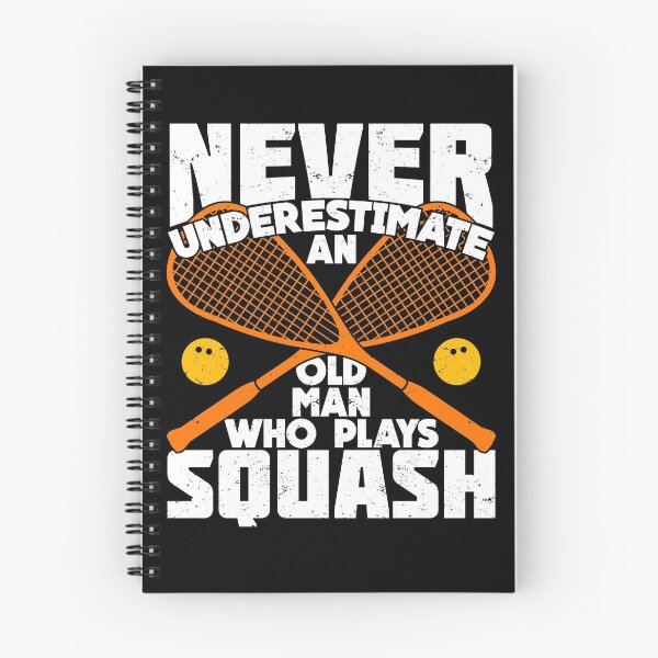 Item preview, Never Underestimate An Old Man Who Plays Squash designed and sold by Marcid95.