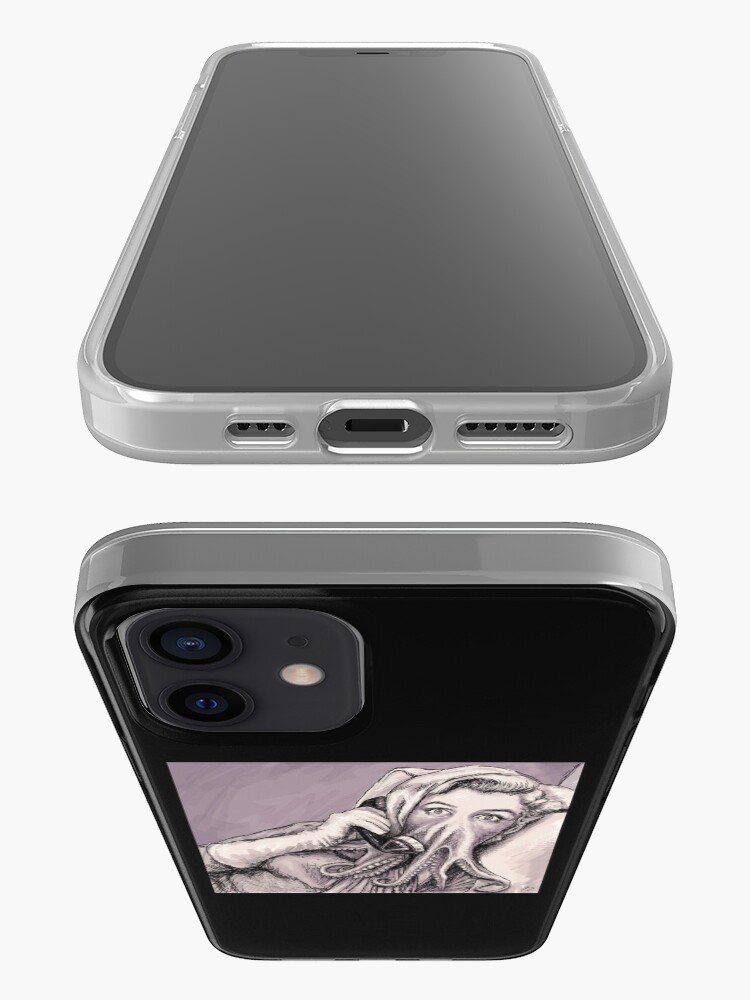 Alternate view of Phone Call of Cthulyn iPhone Case & Cover