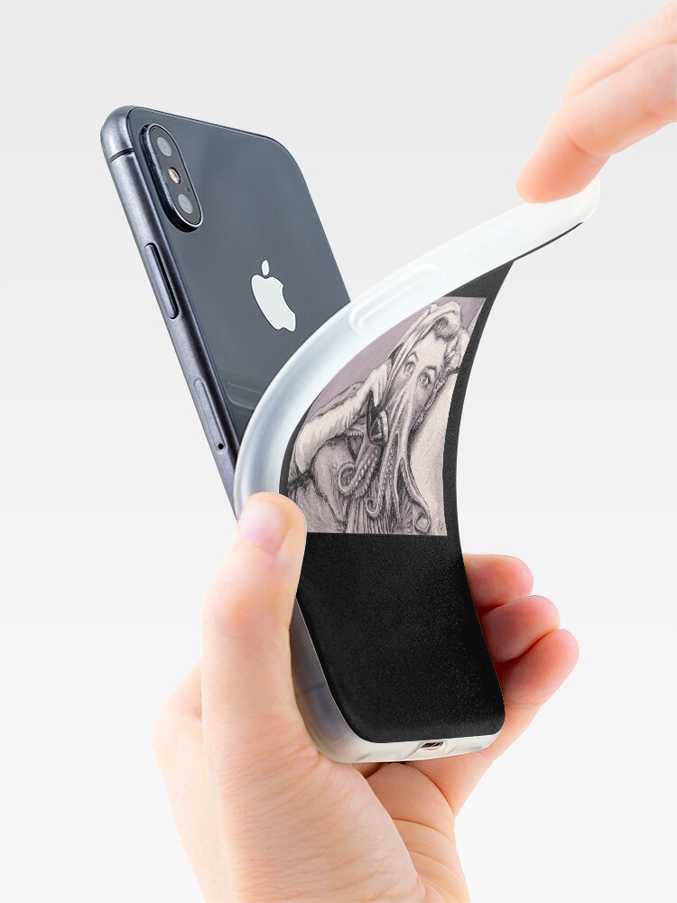 Alternate view of Phone Call of Cthulyn iPhone Case & Cover