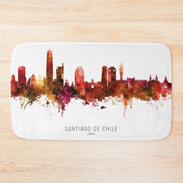 Item preview, Santiago de Chile Skyline designed and sold by ArtPrints.