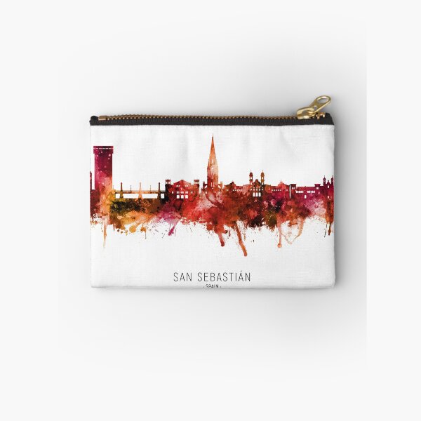 Item preview, San Sebastian Spain Skyline designed and sold by ArtPrints.