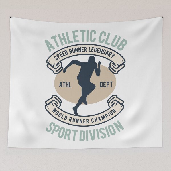 Item preview, Athletic club runners designed and sold by Desibeau.