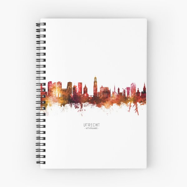 Item preview, Utrecht The Netherlands Skyline designed and sold by ArtPrints.