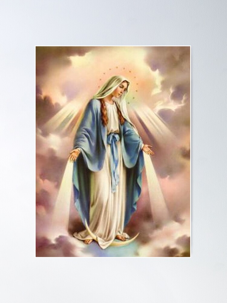 Discover Virgin Mary, Our Lady, Mother of Christ Poster