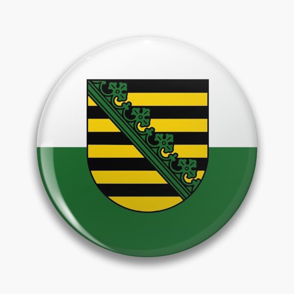 Item preview, SAXONY State Flag, Gifts, Masks, Stickers & Products (GF) designed and sold by mpodger.
