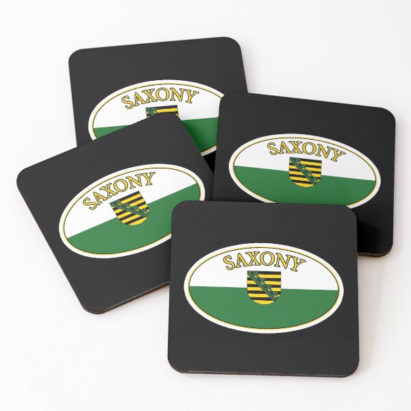 Item preview, SAXONY State Flag, Gifts, Masks, Stickers & Products (GF) designed and sold by mpodger.