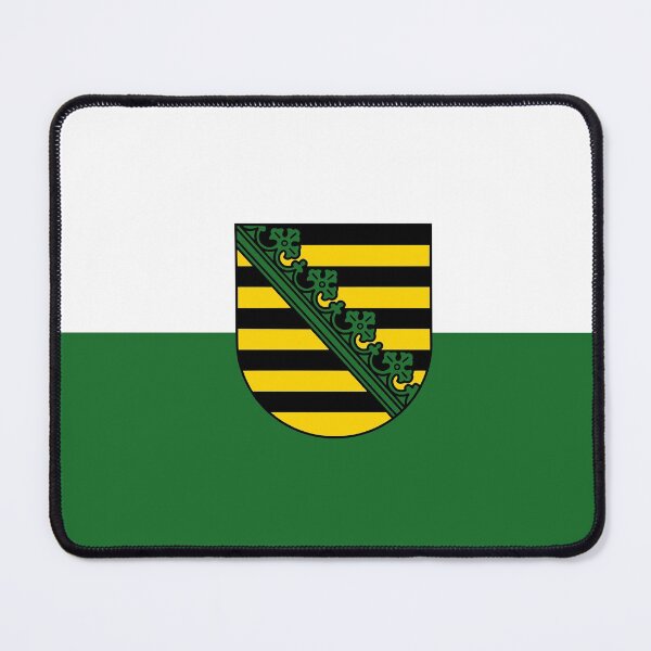 Item preview, SAXONY State Flag, Gifts, Masks, Stickers & Products (GF) designed and sold by mpodger.