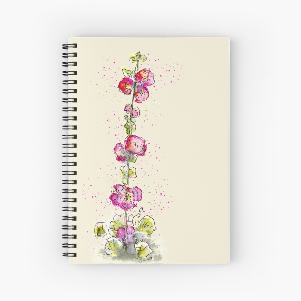 Item preview, Spiral Notebook designed and sold by ClareWalkerArt.