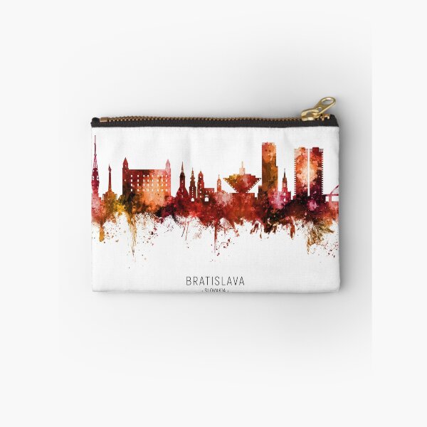 Item preview, Bratislava Slovakia Skyline designed and sold by ArtPrints.