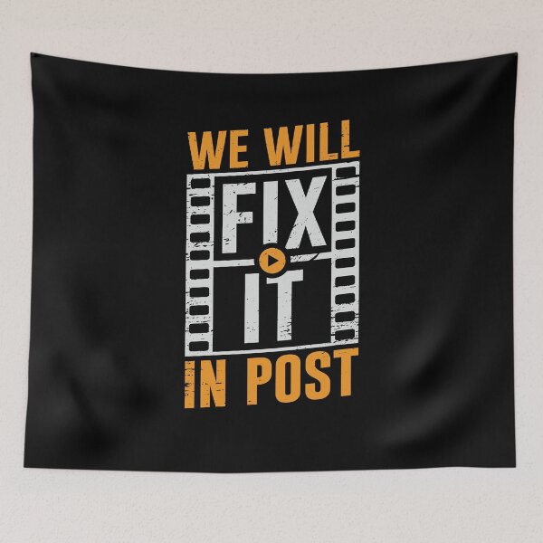 Item preview, We Will Fix It In Post Video Editor Gift designed and sold by Marcid95.