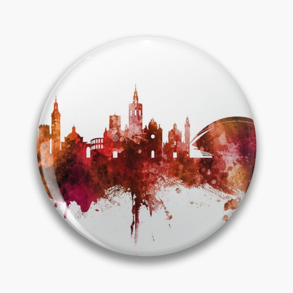 Artikelvorschau, Valencia Spain Skyline entworfen und verkauft von ArtPrints.