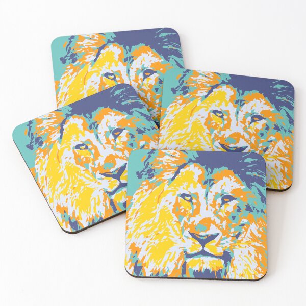 Item preview, Lion Pop Art designed and sold by Lumimango.