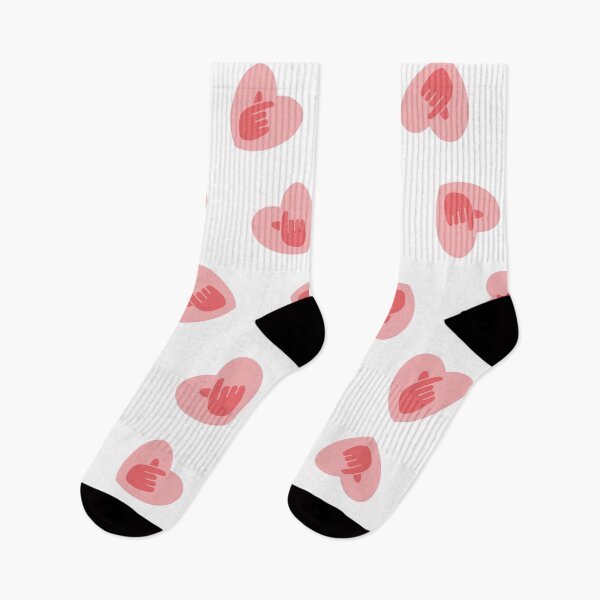 Item preview, Finger Heart in Pink Love Heart designed and sold by evannave.