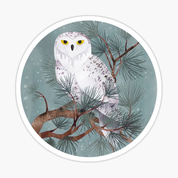 Snowy Sticker