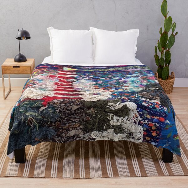 Item preview, Sunset Lighthouse, after the storm Tapestry by CJ's Crafts designed and sold by CJSCRAFTS.
