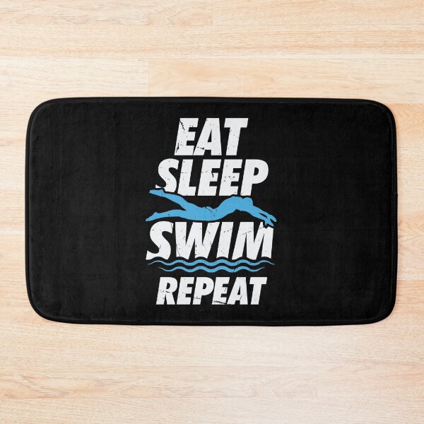 Item preview, Eat Sleep Swim Repeat Swimming Swimmer Gift designed and sold by Marcid95.