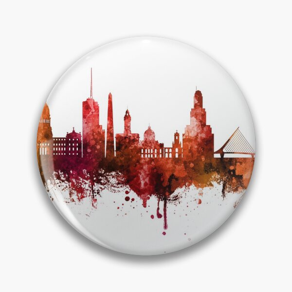 Item preview, Buenos Aires Argentina Skyline designed and sold by ArtPrints.