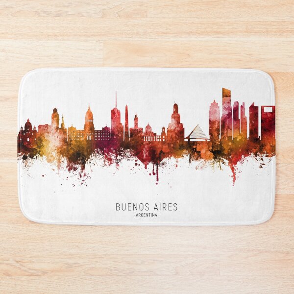Item preview, Buenos Aires Argentina Skyline designed and sold by ArtPrints.
