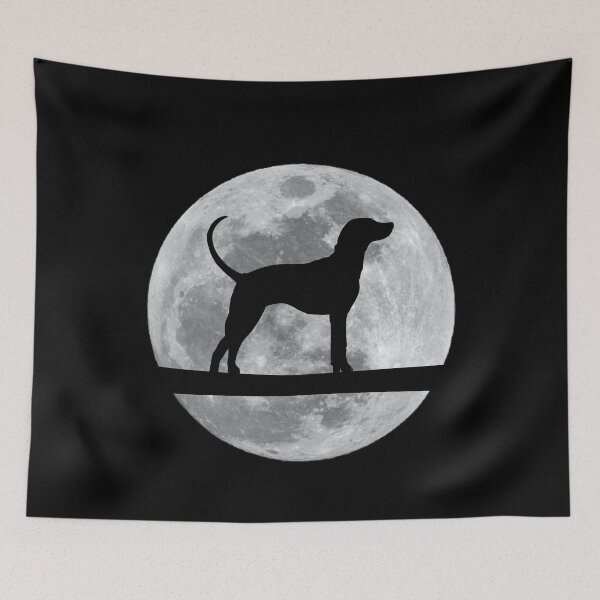 Item preview, Greyhound Dog Night Moon Greyhound lover designed and sold by alaechamlal.