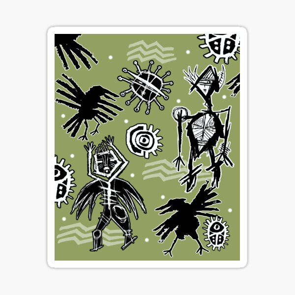 Item preview, crazy crow dance designed and sold by arteology.