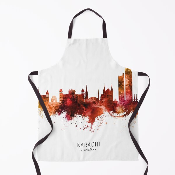 Item preview, Karachi Pakistan Skyline designed and sold by ArtPrints.