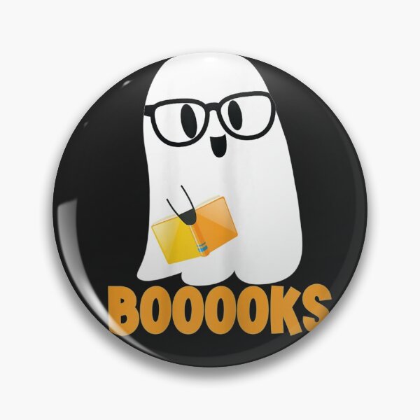 Item preview, Ghost Booooks Halloween Boo teacher and kids Reading books  designed and sold by altheabay9597.