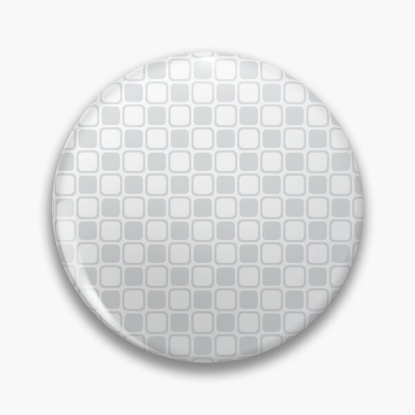 Item preview, Gray - Grey and White Square Checkerboard Pattern Coordinates w/ Behr 2022 Popular Color Etched Glass MQ3-27 designed and sold by ColorOfTheYears.