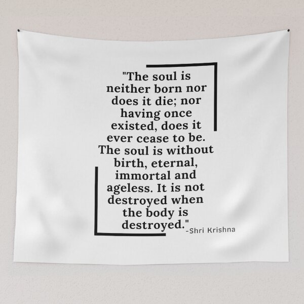 Item preview, Bhagavat Gita Quotes By Lord Krishna designed and sold by designedby-abhi.