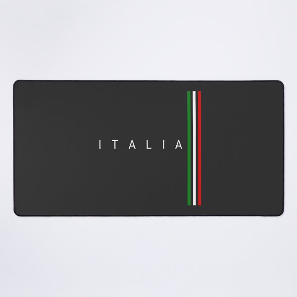 Flag italy Desk Mat