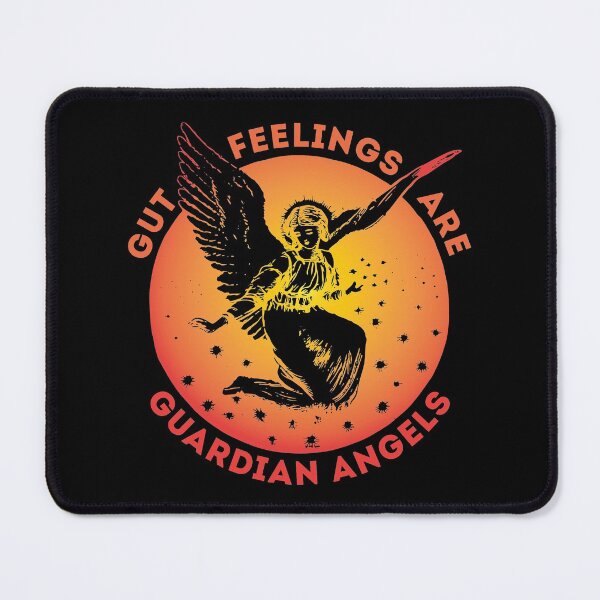 Item preview, Gut feelings are guardian angels orange yellow gradient designed and sold by hockeng.