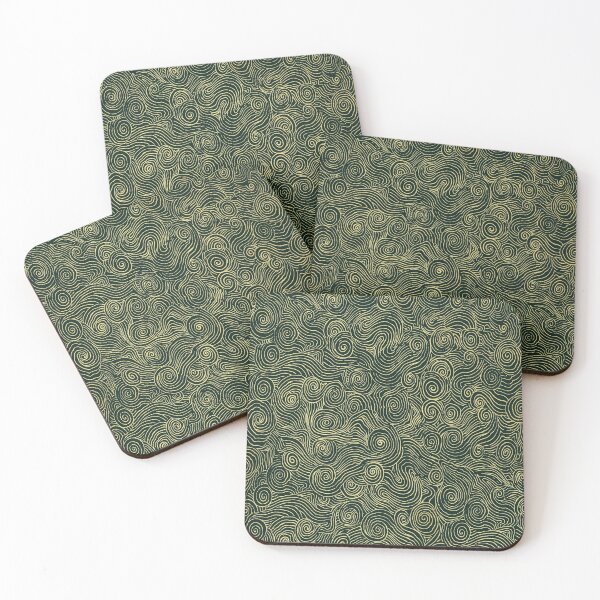 Item preview, Metallic Chinese Cloud Pattern Oriental Background designed and sold by AJDesignsstuff.