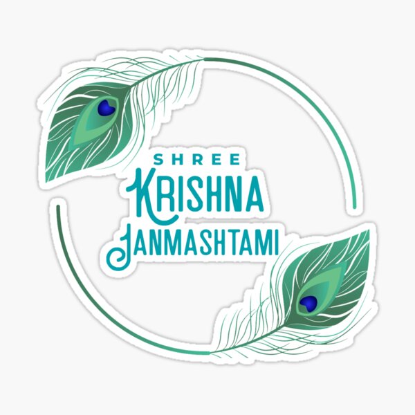 Krishna Janmashtami Logo Icon Stock Illustration - Download Image Now -  Blade, Cheerful, Culture of India - iStock
