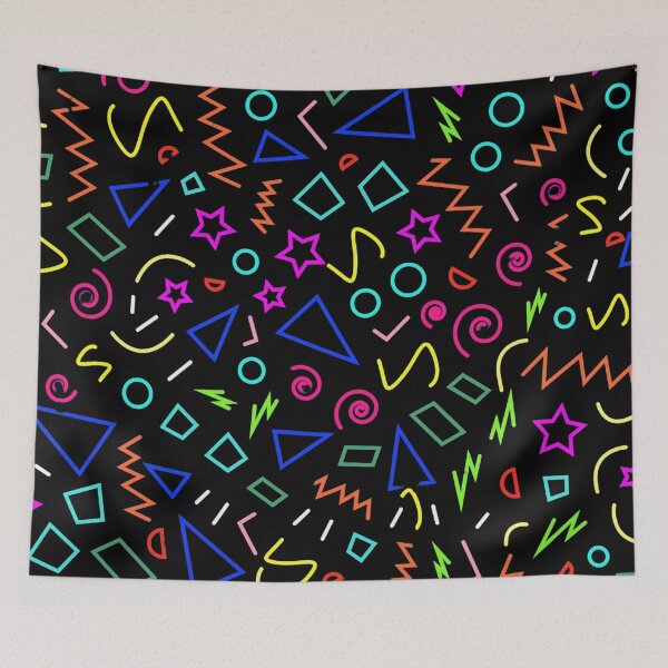 Item preview, Colorful zig zag doodle champion pattern design designed and sold by Harshler-Art.