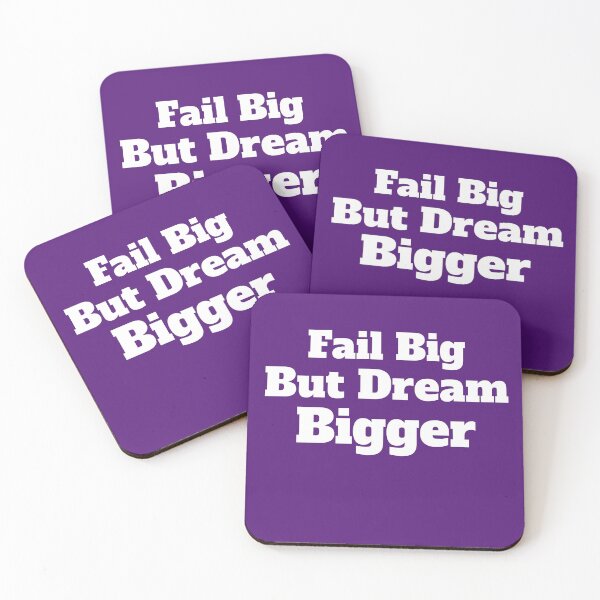 Item preview, Fail Big But Dream Bigger designed and sold by RiadMannan.