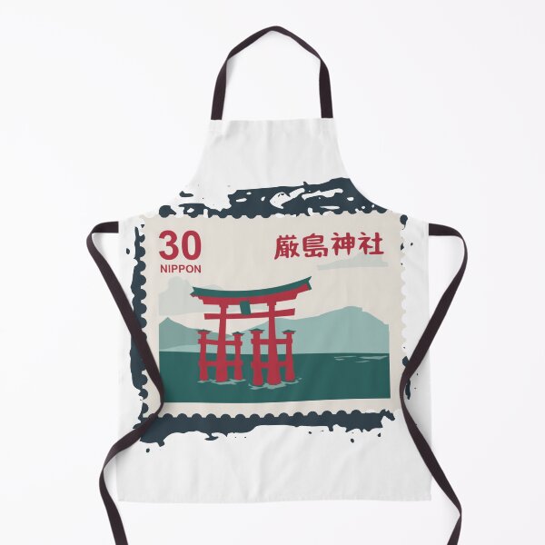 Item preview, Torii gate of shinto shrines on stamp designed and sold by AdvanceDesign.