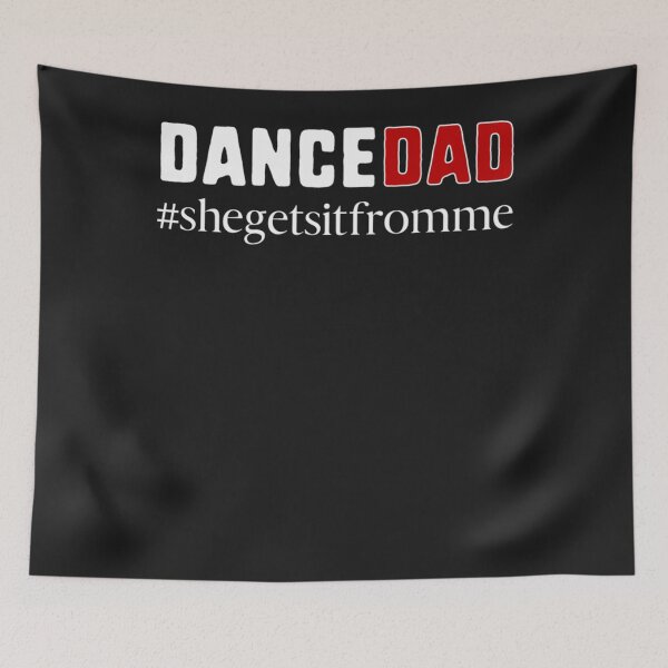 Item preview, Dance Dad Hashtag Female Dancer for dark Essential designed and sold by RonniegFlores.