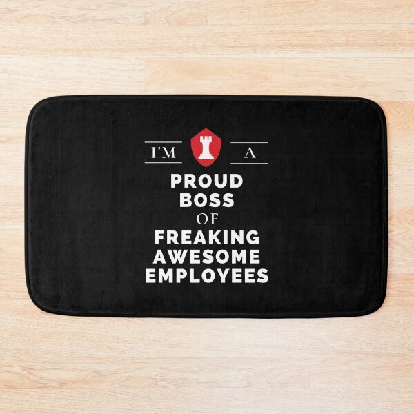 Item preview, I'm A Proud Boss Of Freaking Awesome Employees designed and sold by WholesumArt.