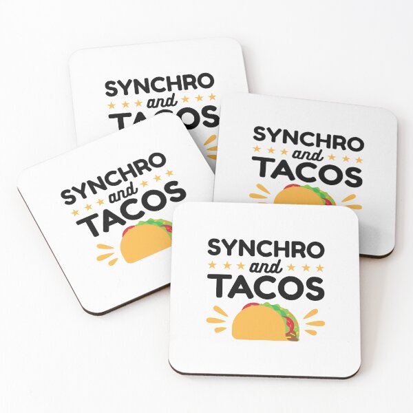 Item preview, Synchro and Tacos Synchronized Skating Ice Skater designed and sold by jaygo.