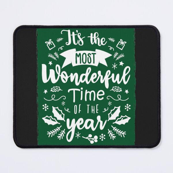 Item preview, It's the Most Wonderful Time of the Year Christmas Time - Green designed and sold by GDCdesigns.